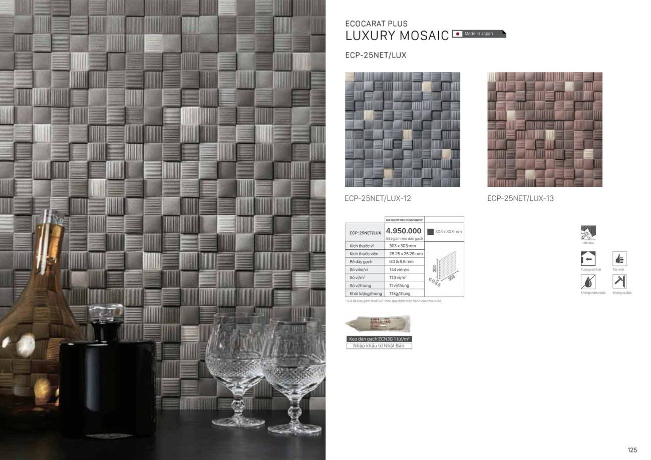 Catalogue và Bảng giá Gạch kiến trúc INAX mới nhất 2024 /Page 62